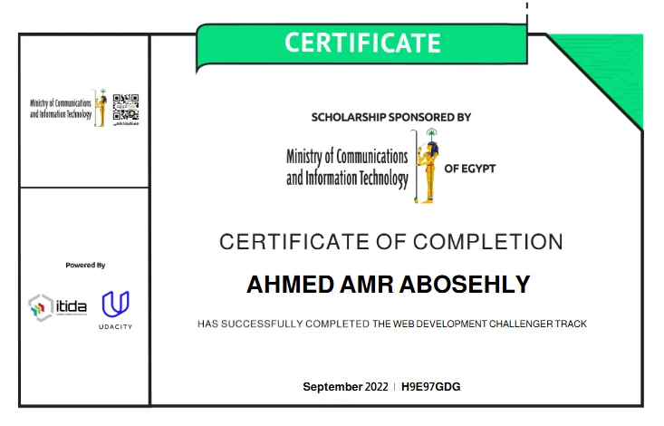 Web Development Certificate